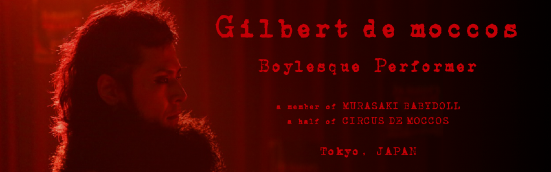 Gilbert de moccos - Japanese Boylesque Performer