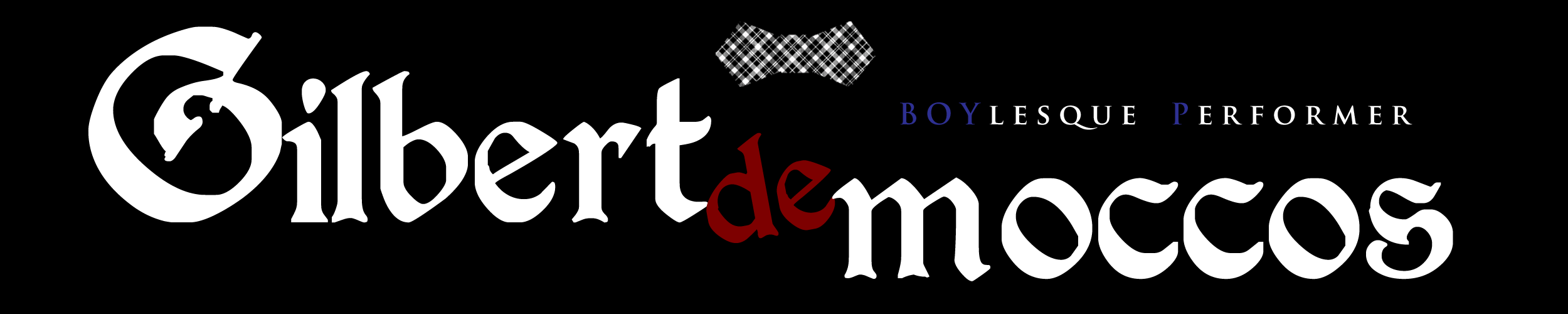 Gilbert de moccos Boylesque Performer logo